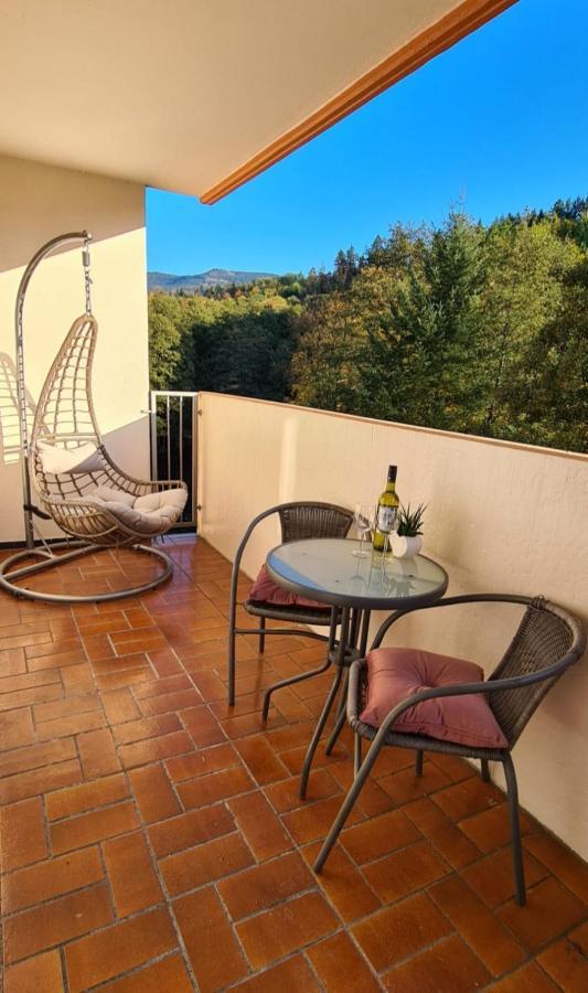 Ferienwohnung Am Waldsee Mit Schwimmbad Gernsbach Exteriör bild