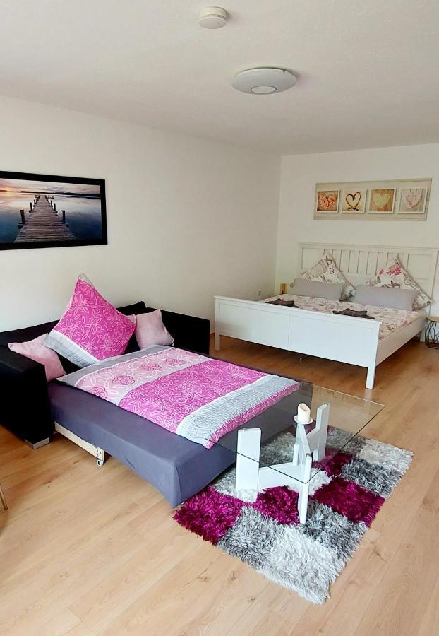 Ferienwohnung Am Waldsee Mit Schwimmbad Gernsbach Exteriör bild